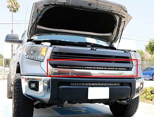 Miniatura 3 de Barra de luz Cree y LED de alta potencia, marca iJDMTOY, con soporte de montaje para defensas escondido e inferior, para Toyota Tundra