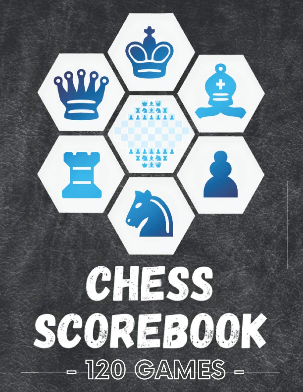 Chess Scorebook For 120 Games