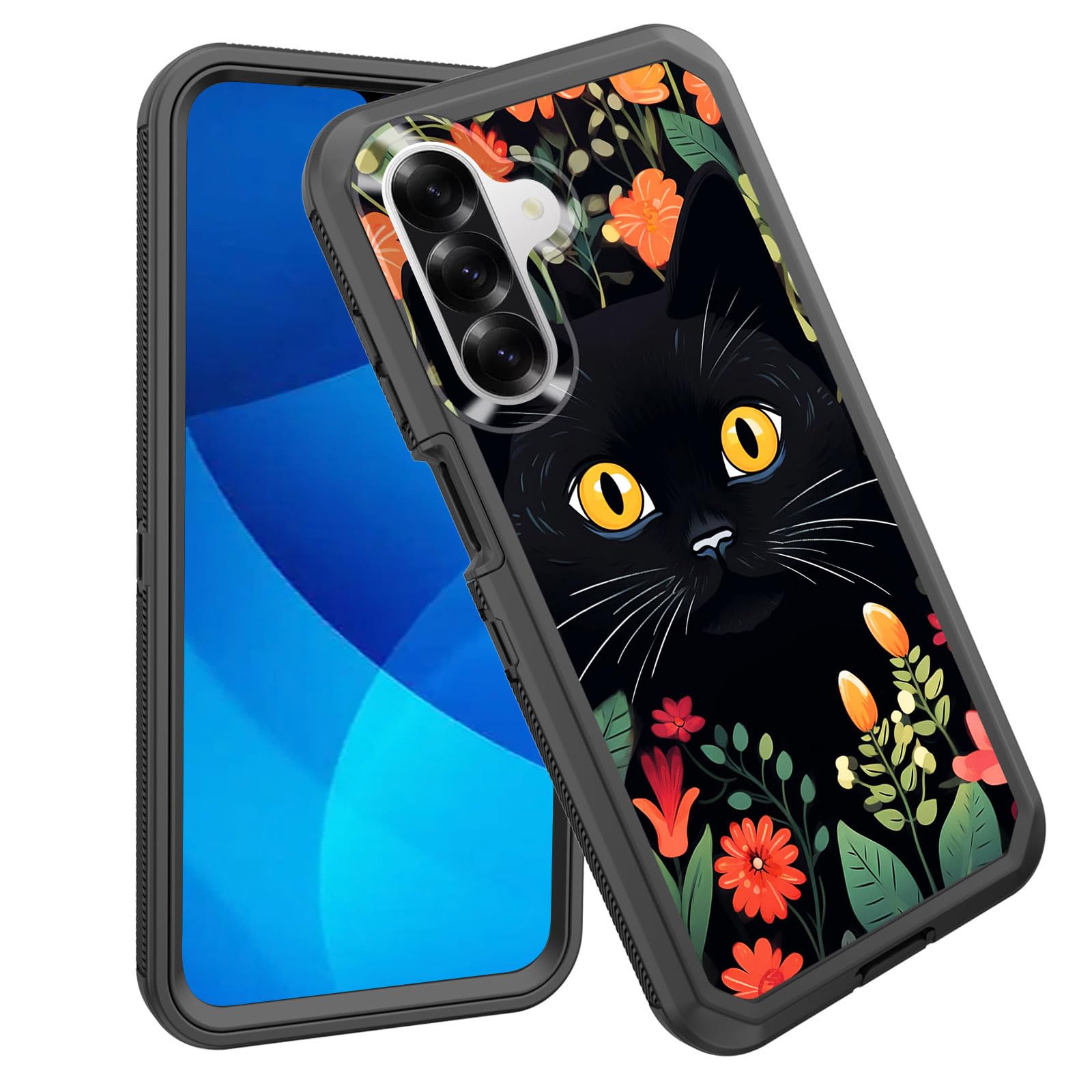 GFEWYTJYJ for Galaxy A26 5G Case,Shockproof 3-Layer Full Body Protection Rugged Heavy Duty High Impact Hard Cover Case for Samsung Galaxy A26 5G 6.7