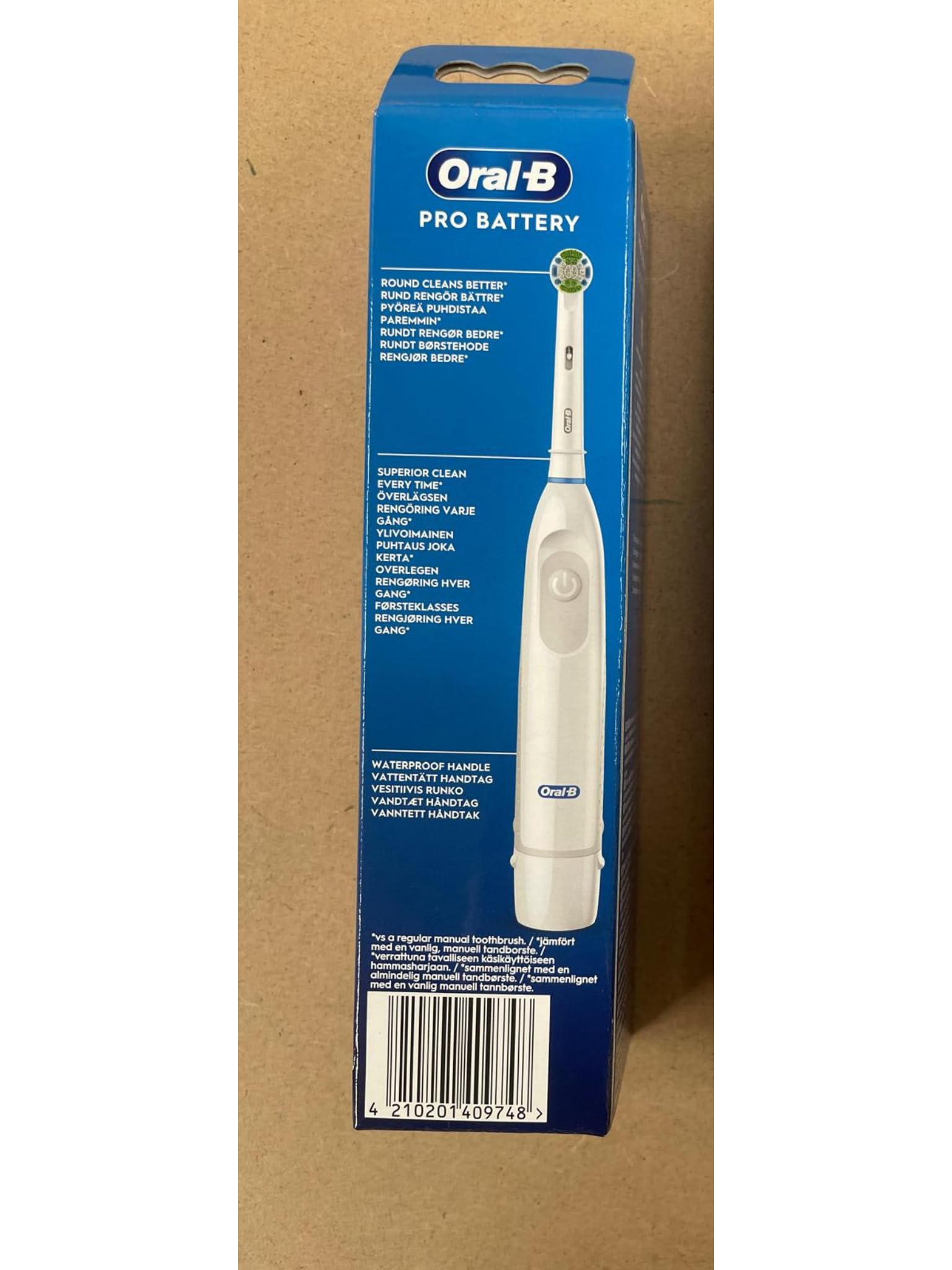 Braun D4010 Advance Power - Cepillo de dientes (2 unidades)
