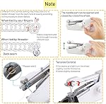 Handheld Sewing Machine, Mini Portable Electric Sewing Machine with Sewing Kit Accessories, Easy to Use for Beginners, Adults, DIY, Home, Travel