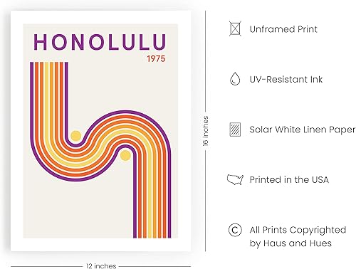 Vista 385 de HAUS AND HUES Evil Eye Decor - Navy Blue Wall Art, Evil Eye Wall Decor, Mykonos Artwork, Evil Eyes Print, Big Eyes Painting Print, Evil Eye Poster