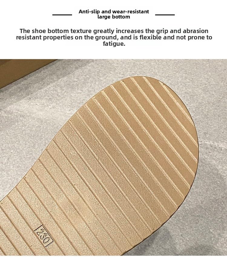 Muffin thick-bottomed fairy wind-cool slippers women's 2025 new summer wear fashion beach one-word slippers wholesale2