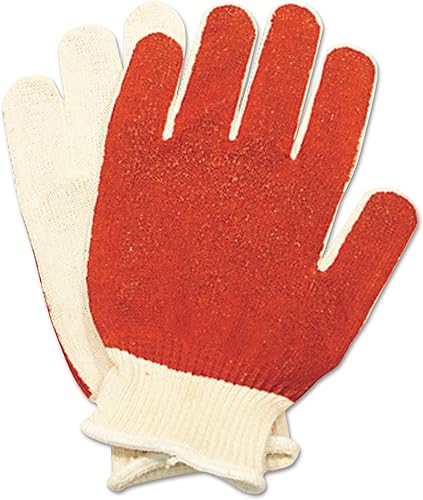 Smitty Poly/Cotton String Knit Glove Nitrile Pal