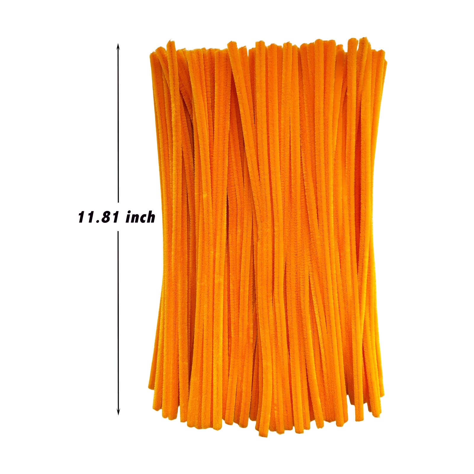 Pfeifenreiniger, Bastelbedarf, Pfeifenreiniger, Großpackung, 300 Stück, goldfarben, Pfeifenreiniger, Basteln für Kinder, Bastelbedarf (0,6 x 30,5 cm)