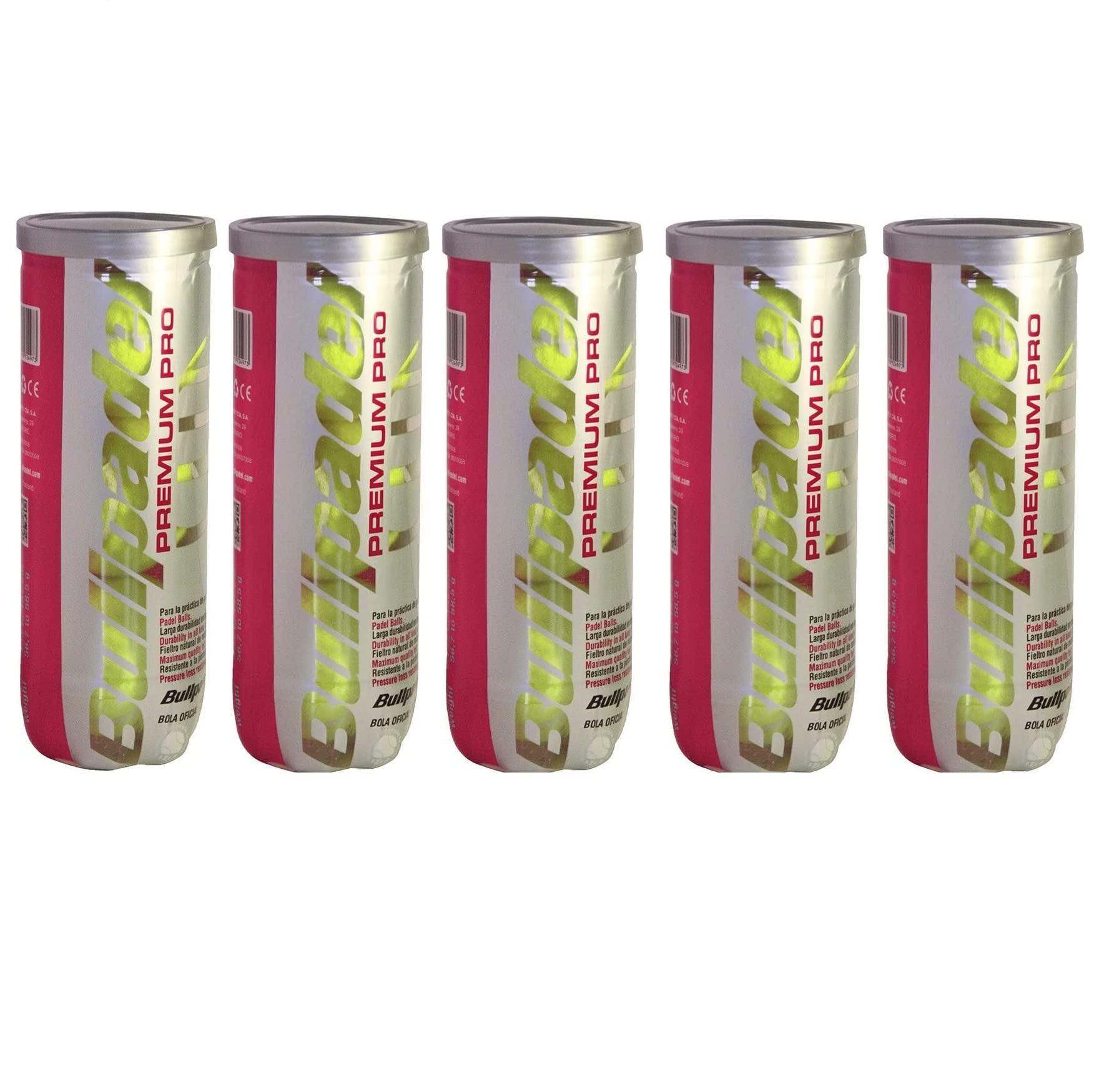 Fyshop. Palline da Padel Premium Pro. 5 barche