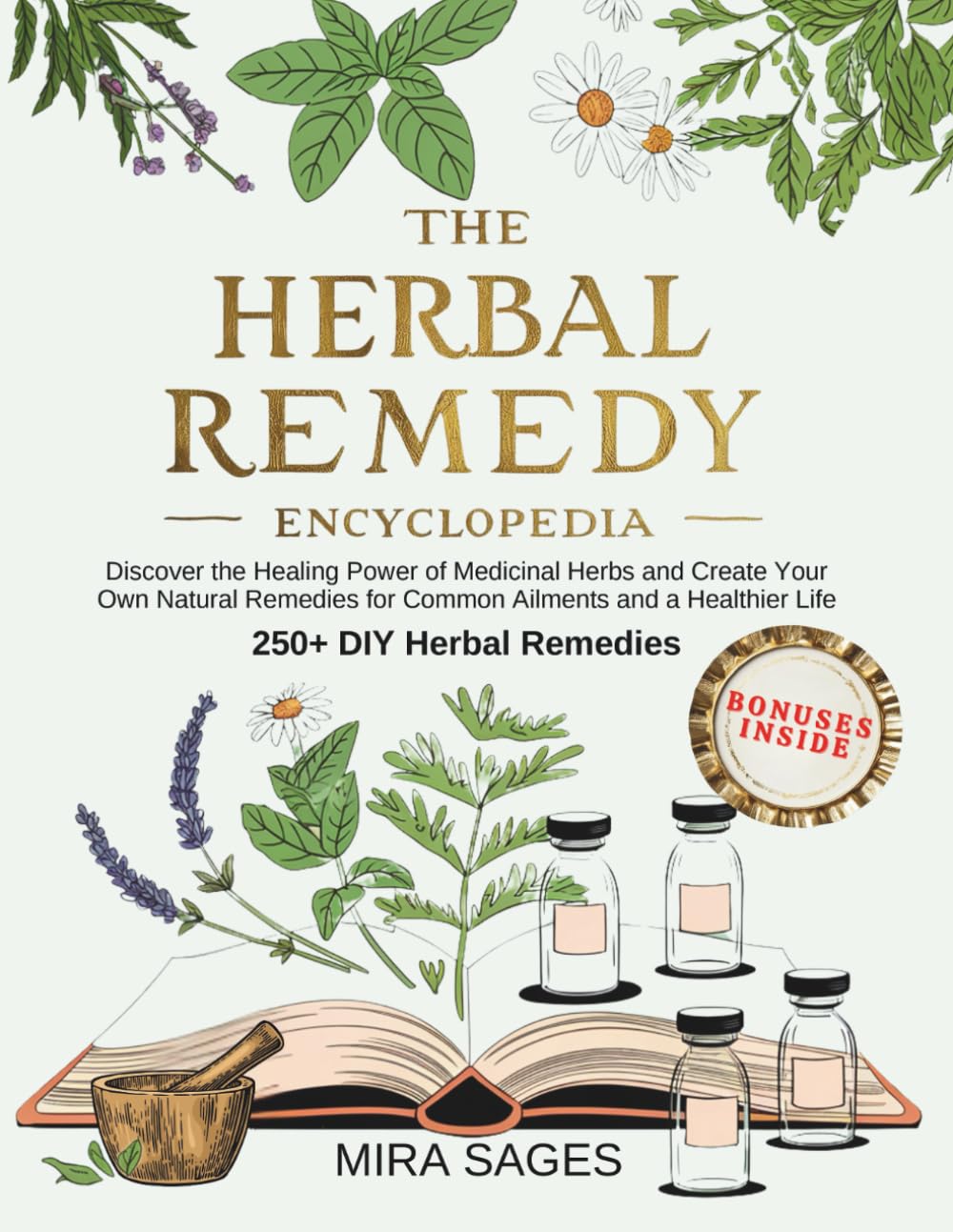 The Herbal Remedy Encyclopedia: Discover the Healing Power of Medicinal Herbs and Create Your Own Natural Remedies for Common Ailments and a Healthier Life 250+ DIY Herbal Remedies