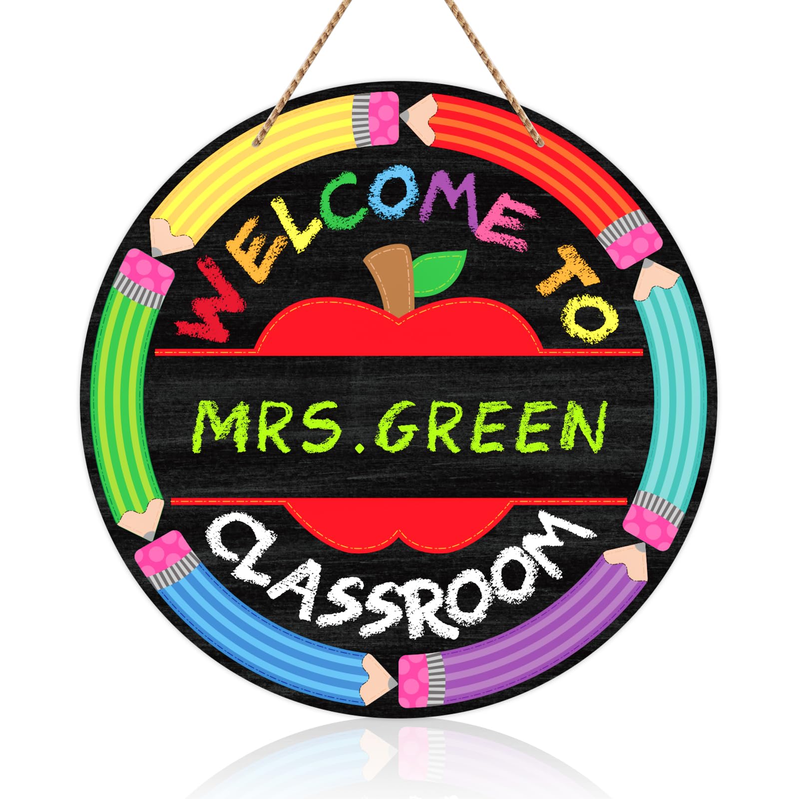 Snapklik.com : Welcome Sign For Classroom Door Decorations Personalized ...