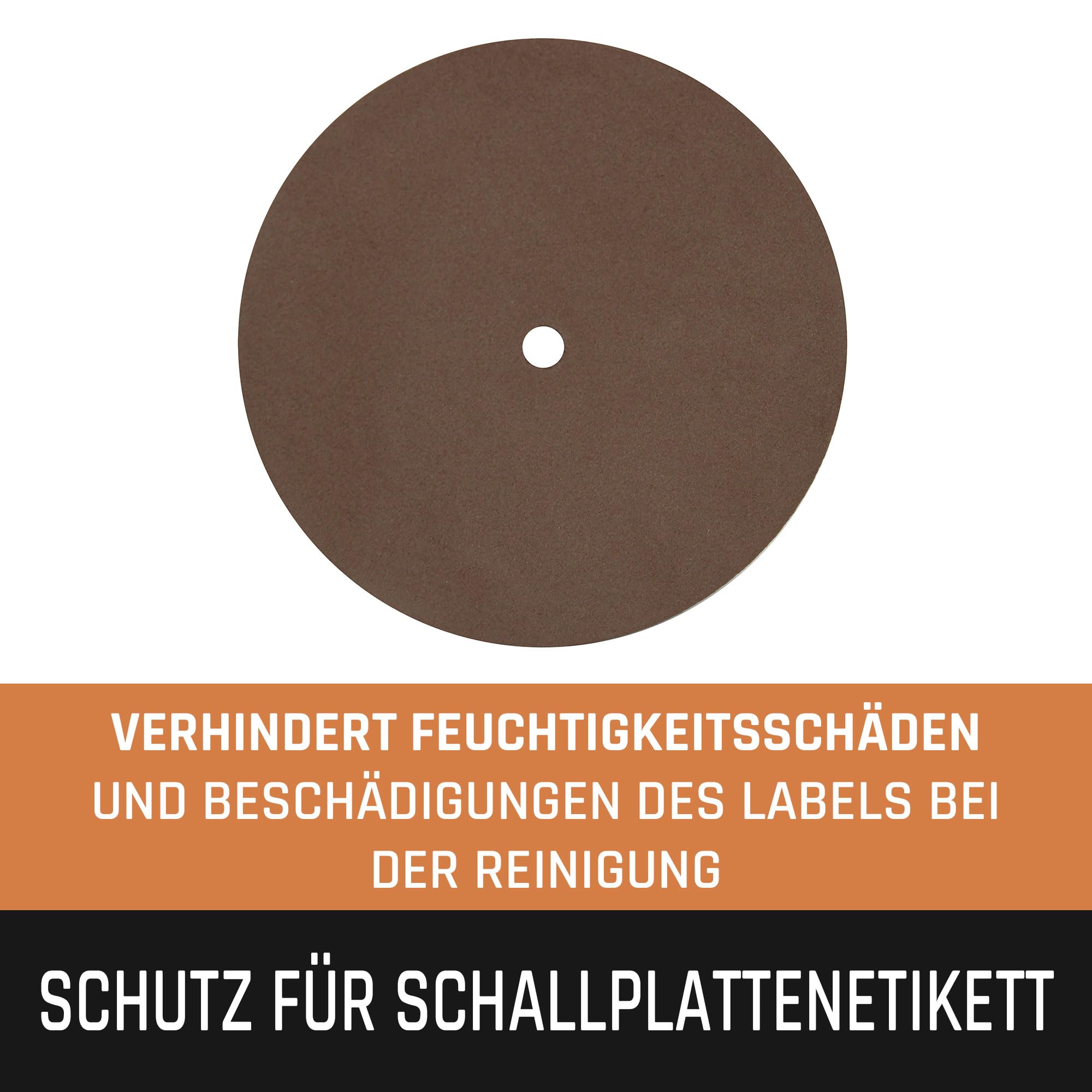 Lenco TTA-6IN1-6-in-1 Plattenspieler-Zubehörset - Deluxe-Set für Schallplattenreinigung - Hochwertiges Holz