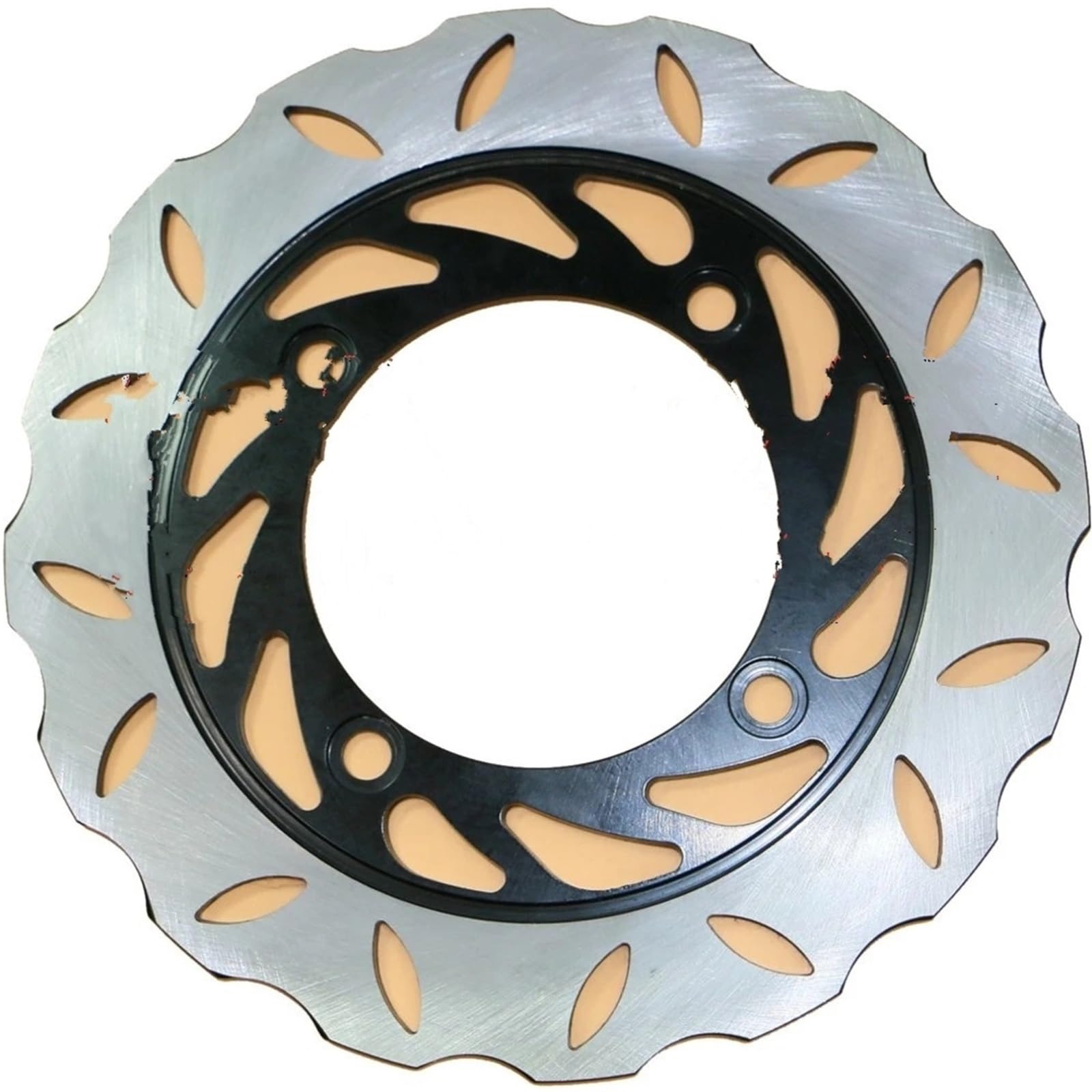 Discos de freno para moto Compatible con HONDA XL 600 Transalp XL600 1997-1999 XL 650 XL650 2000-2007 XRV 650 Rotor de disco de freno trasero(REAR 1)