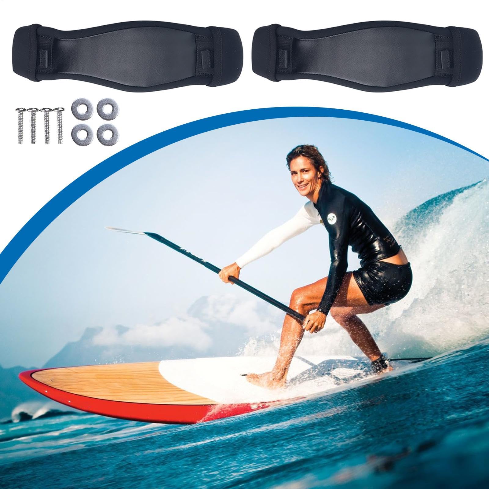 Genérico Kitesurf-Fuß-Befestigungsgurt | Befestigungsgurt für Kitesurf | Werkzeug mit robustem Hardware-Zubehör für fast ent!