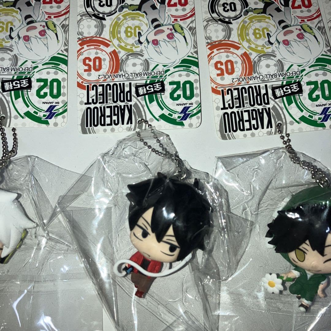 カゲロウプロジェクト デフォメボールチェーン vol.1 2　10個セット カゲロウプロジェクト デフォメボールチェーン vol.1 2 10個セット