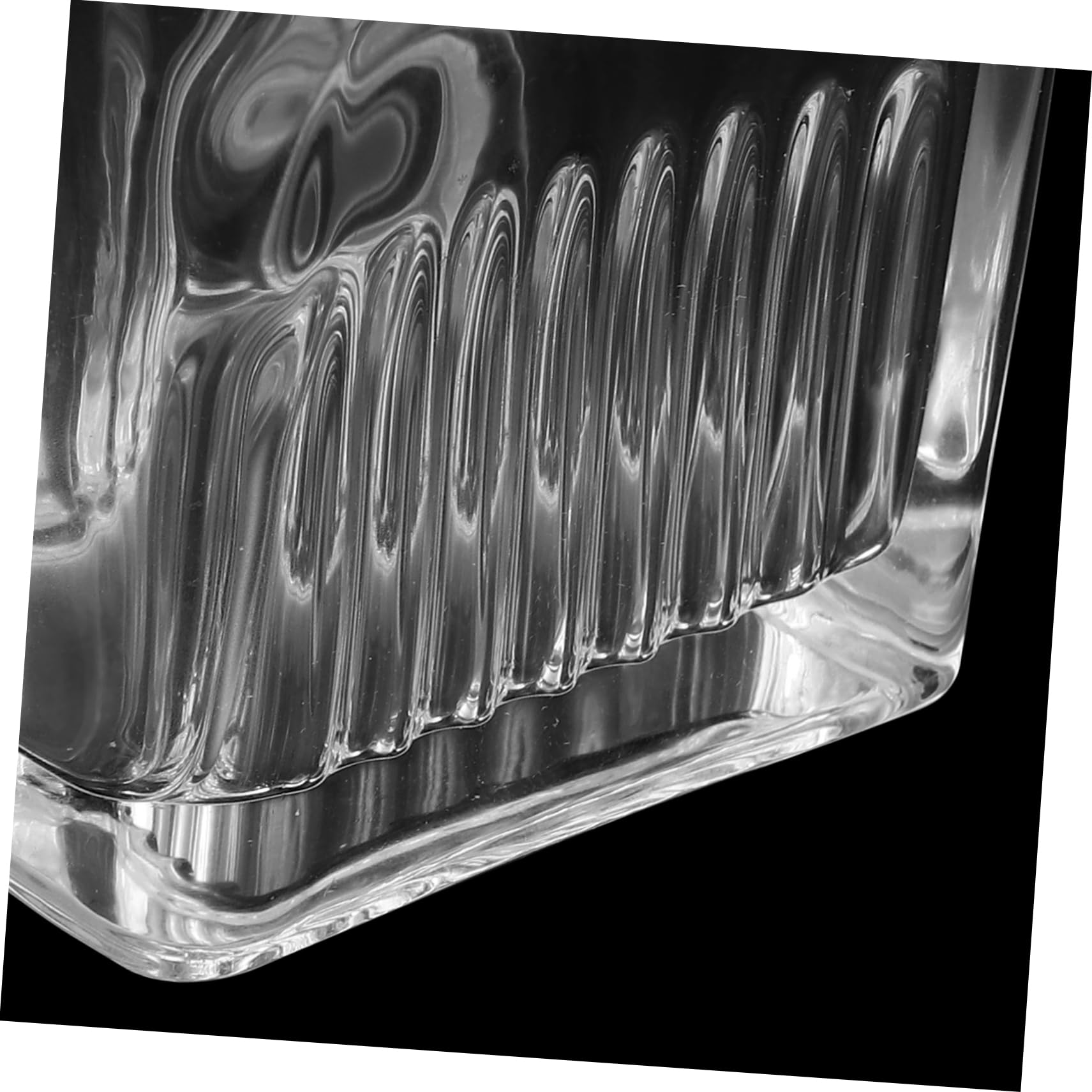 Hochtransparentes mit 9 Objektträgerhalterungen Coplin Färbeglas aus Glas und Integriertem Halter und Färbeexperimente für Labor Mikroskopie im Labor