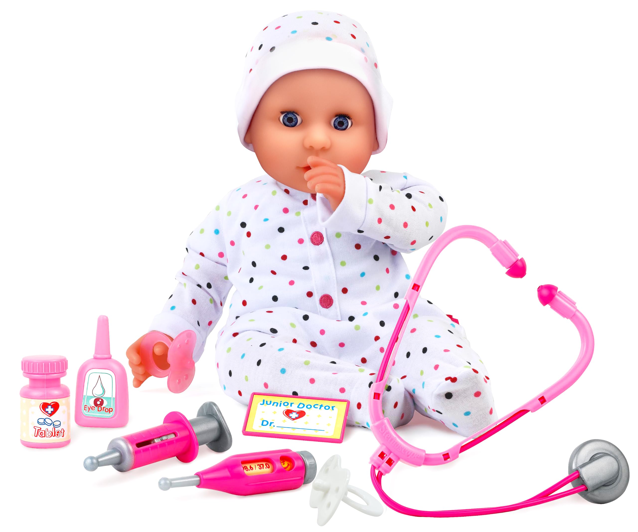 HONGRO Doll Bambole Reborn Maschio 20 Pollici 50 cm Bambola Reborne Neonato in Vinile Silicone