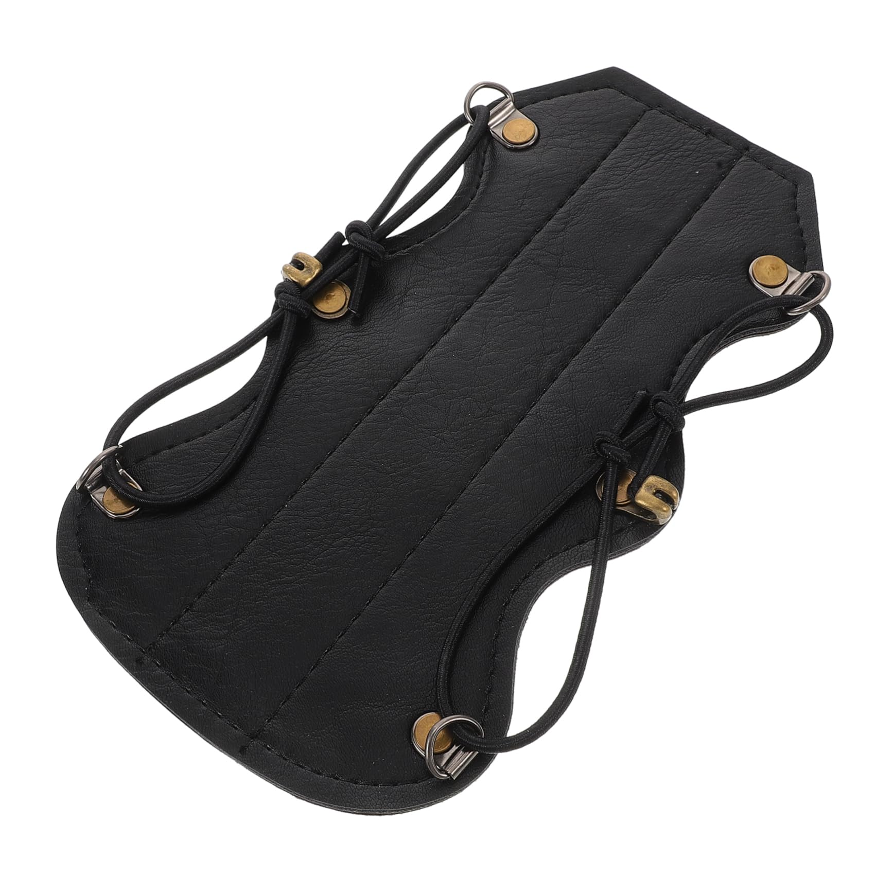 BESPORTBLE Adjustable Archery Arm Guard Fuzzy Wrist Protector for Men Bow Shooting Outdoor Sports Medieval Knight Costumes