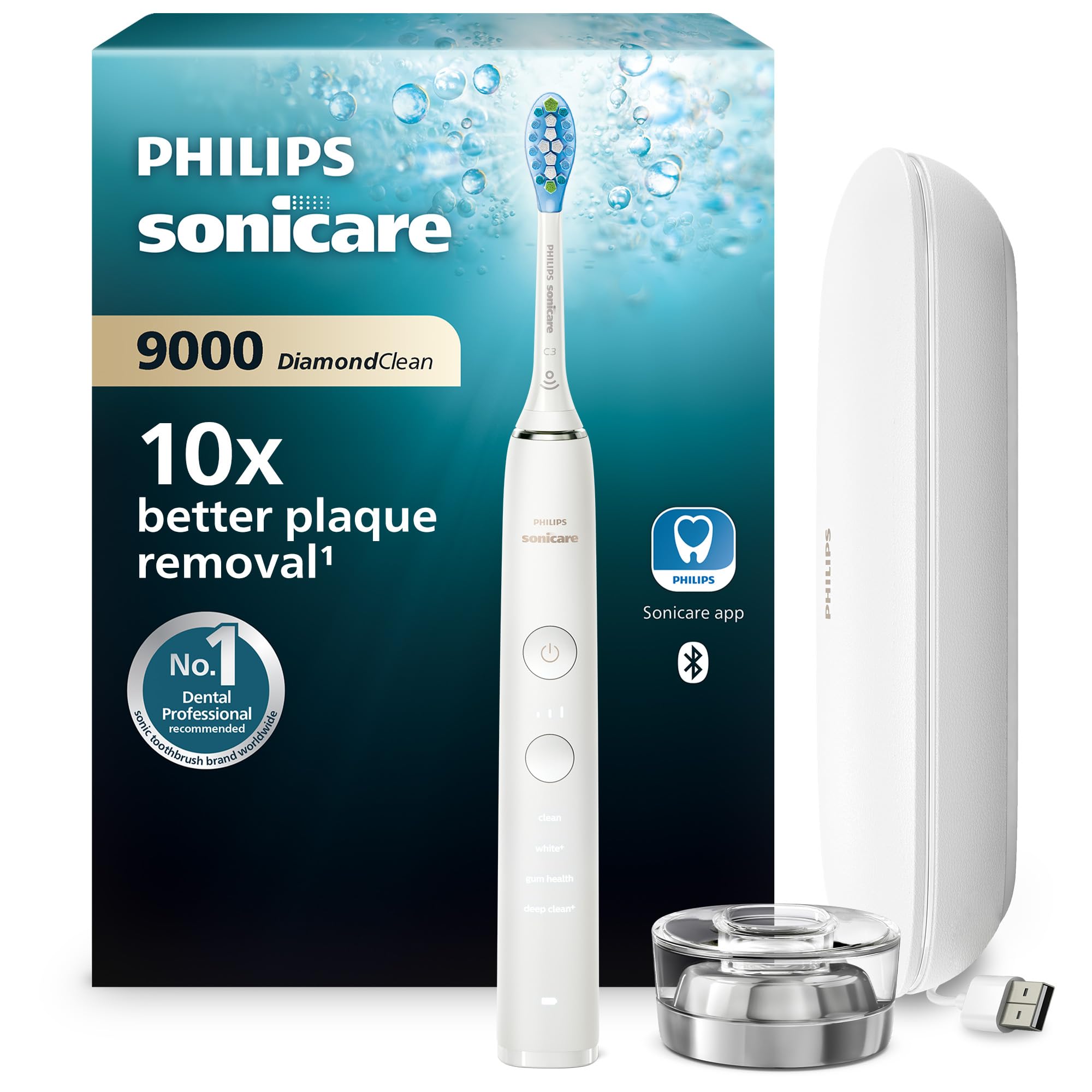 Philips Sonicare DiamondClean Series 9000 Electric Toothbrush
