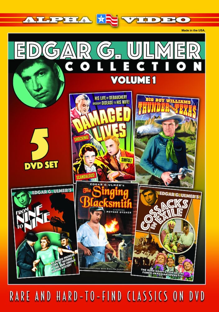 Colección Edgar G. Ulmer Volumen 1 recupere el cine de culto descatalogado en calidad física