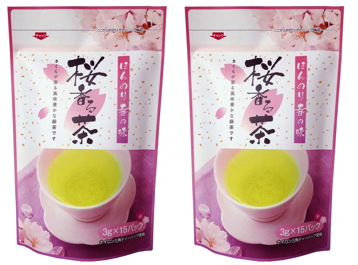 Amazon | 丸幸 桜香る茶ティーバッグ （3g×15P）×2個 | お茶の丸幸