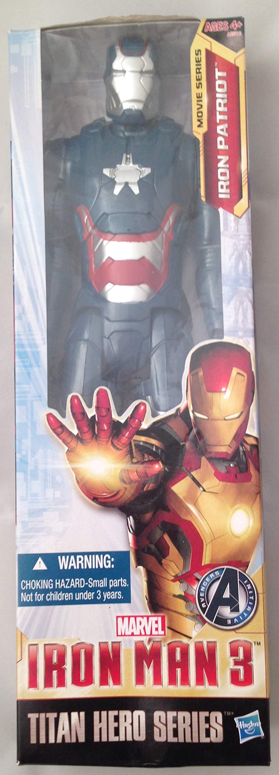 Marvel Iron Man 3 Titan Hero Series Avengers Iron Patriot Action Figure
