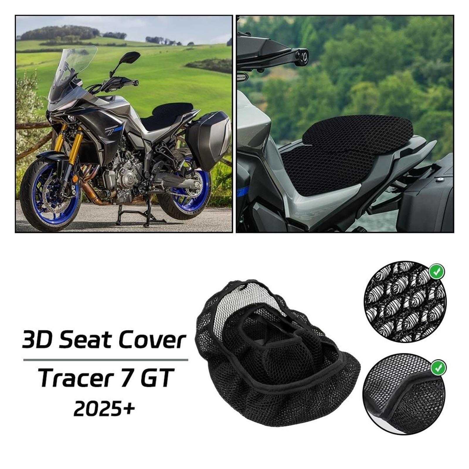 Coprisella Per YAM&AHA Tracer 7/GT Coprisedile Moto Tracer7GT