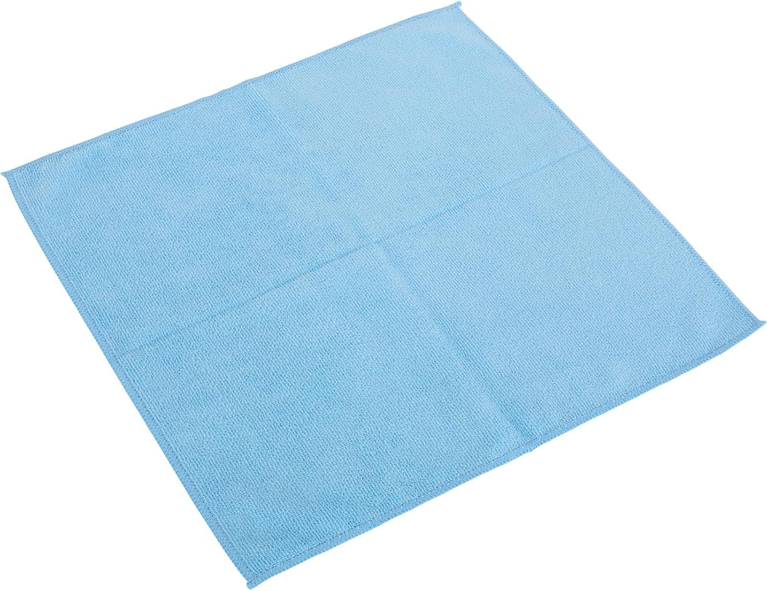 Speedway Motors Standard Microfiber Towel, 16 Inch X 16 Inch, Blue, 12/Pack