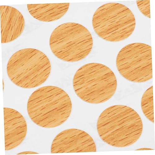 Miniatura 9 de Beavorty 96 unidades de hojas autoadhesivas para agujeros de tornillo, tapas de agujeros para tornillos para muebles, tapas de agujeros para