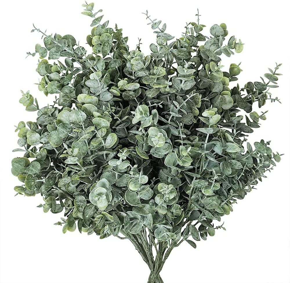 5 Pcs Artificial Baby Eucalyptus Leaves Sprays