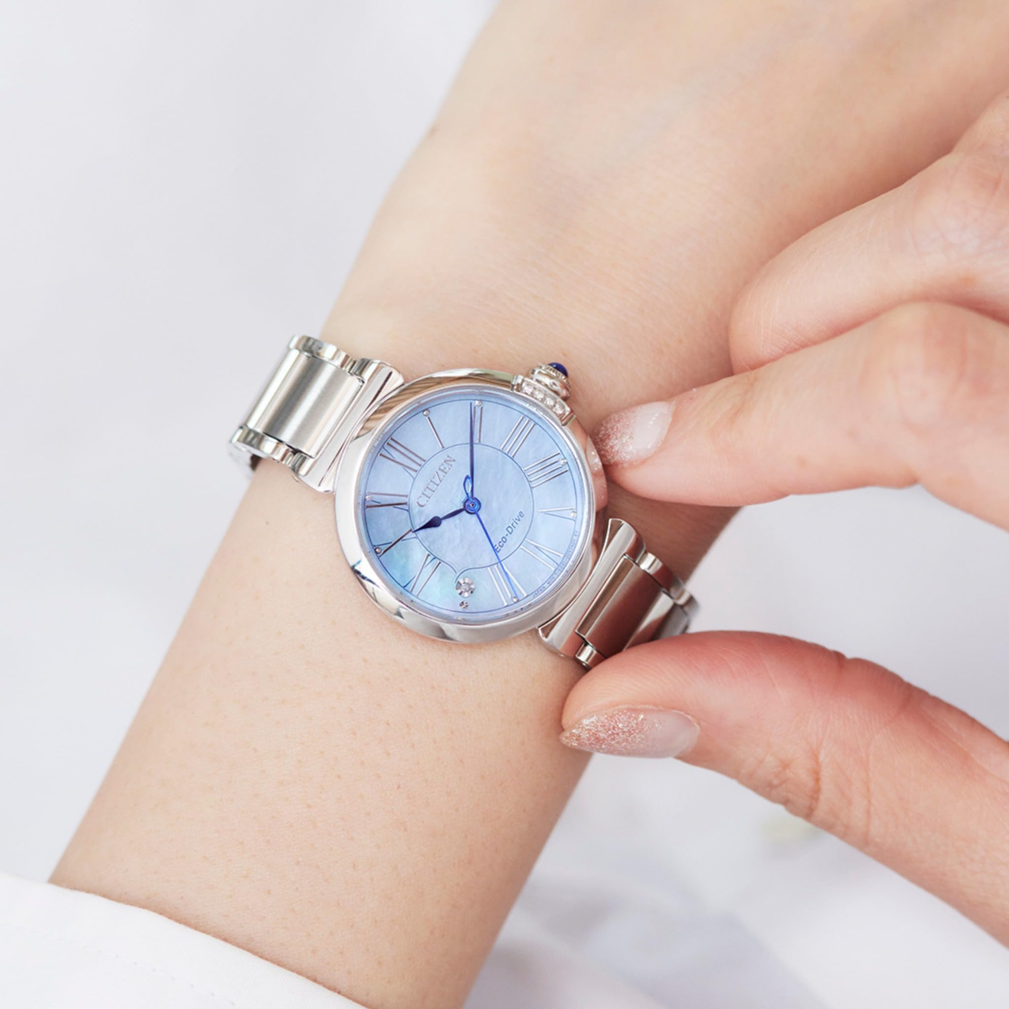 Citizen Zegarki damskie analogowe Eco-Drive 32025929