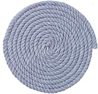 Vista 37 de West Coast Paracord - Cuerda de algodón natural trenzada de 3 hebras, 1/4, 1/2, 5/8, 3/4 y 1 pulgada de diámetro, 10, 25, 50, 100 pies