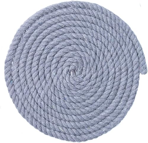 Miniatura 37 de West Coast Paracord - Cuerda de algodón natural trenzada de 3 hebras, 1/4, 1/2, 5/8, 3/4 y 1 pulgada de diámetro, 10, 25, 50, 100 pies