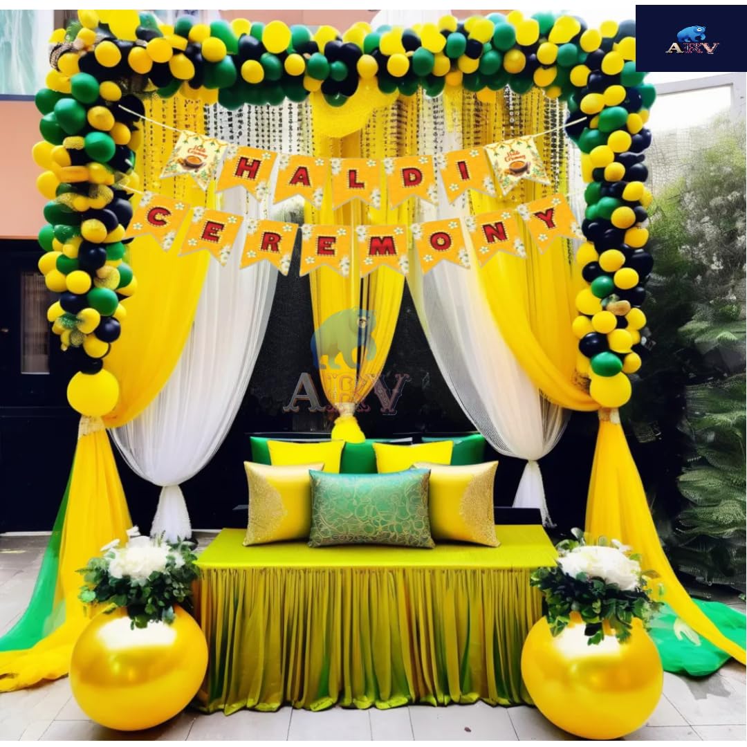 64 Pcs-haldi decoration items-haldi ceremony decoration|haldi backdrop |haldi mehndi decoration items for marriage|haldi backdrop av6-image-40