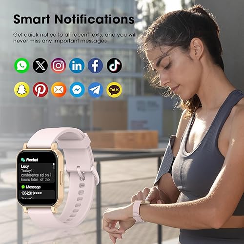 Miniatura 5 de Fitness Tracker, Fitness Watch with Blood Oxygen, Heart Rate Monitor, Steps Calories Counter, Sleep Monitor, Pedometer IP68 Waterproof, Smart Watch