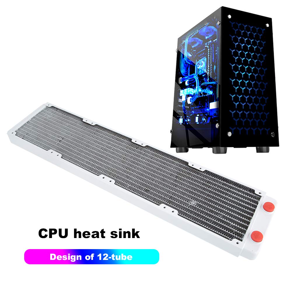 EMUKOEP Dissipatore di Calore in Rame per Radiatore di Raffreddamento Ad Acqua Durevole per Apparecchiature di Bellezza Industriali per PC