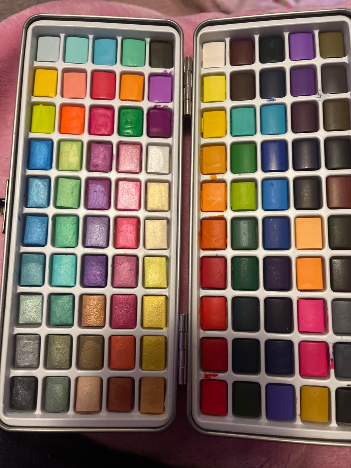 Tubos de Tinta Winton Abertos