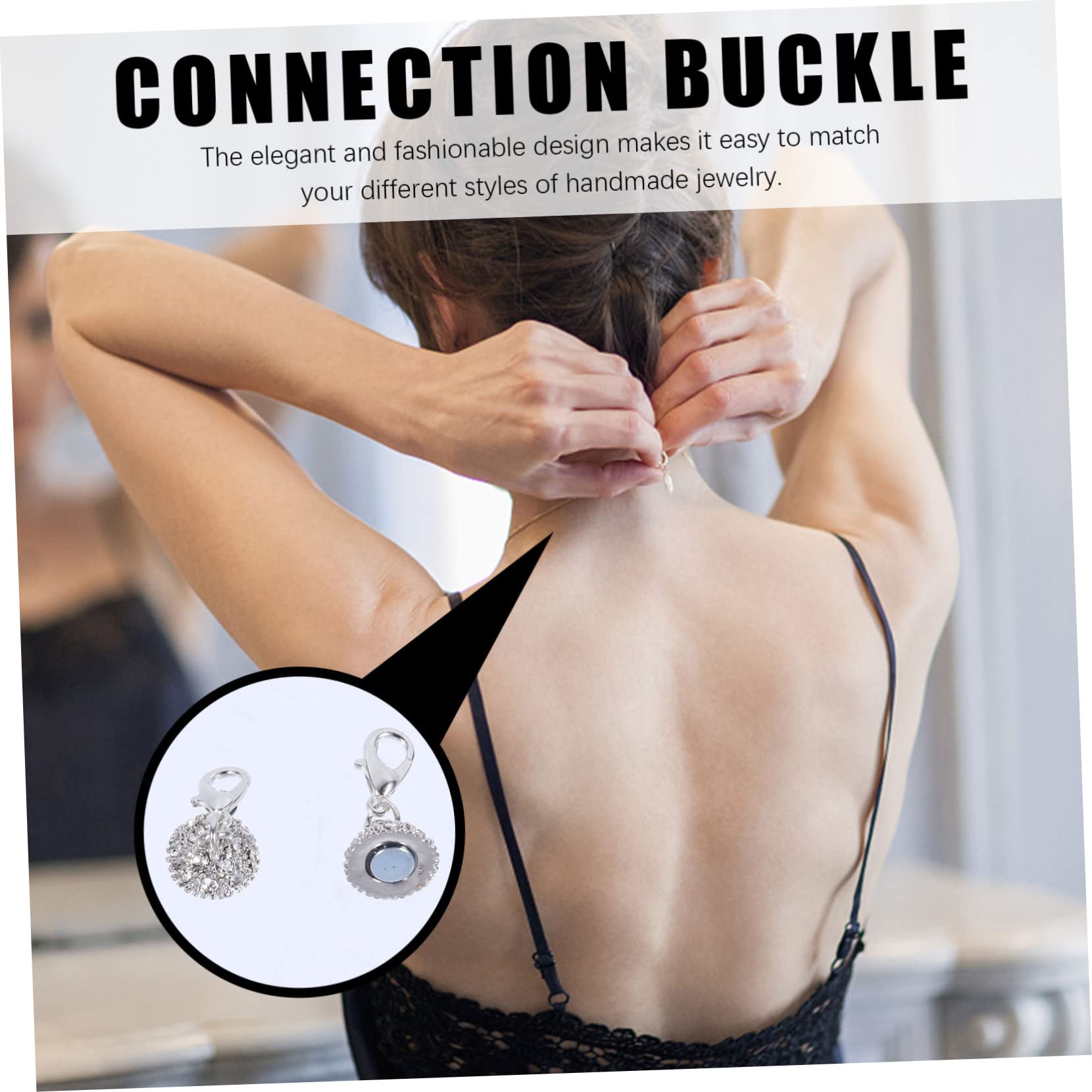 Artibetter 32pezzi Chiusure Magnetiche Per Collane e Accessori Facili Usare Per Handmade