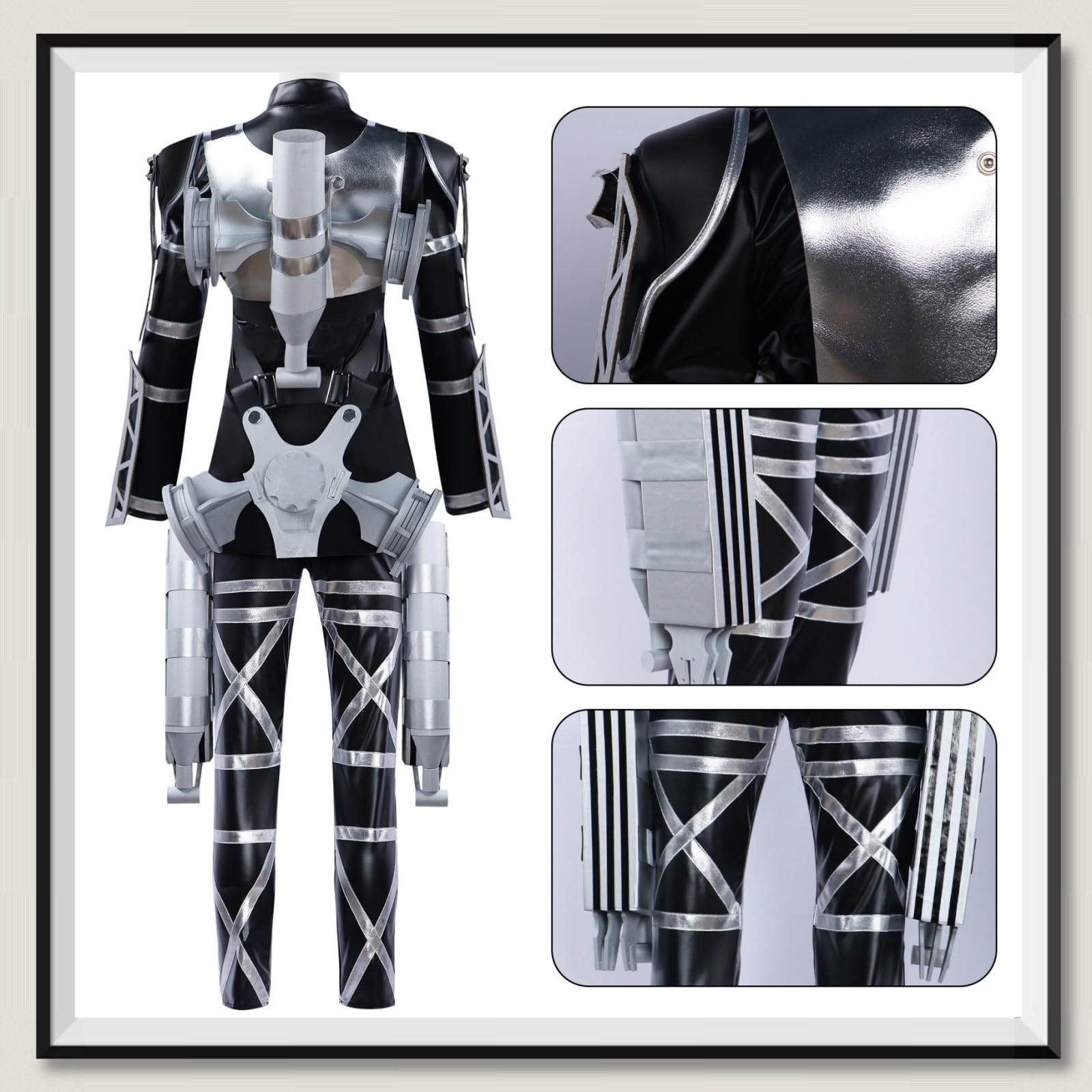 Amazon.co.jp: [YAYANA]進撃の巨人 最終章 完全戦闘服 コスプレ 機械