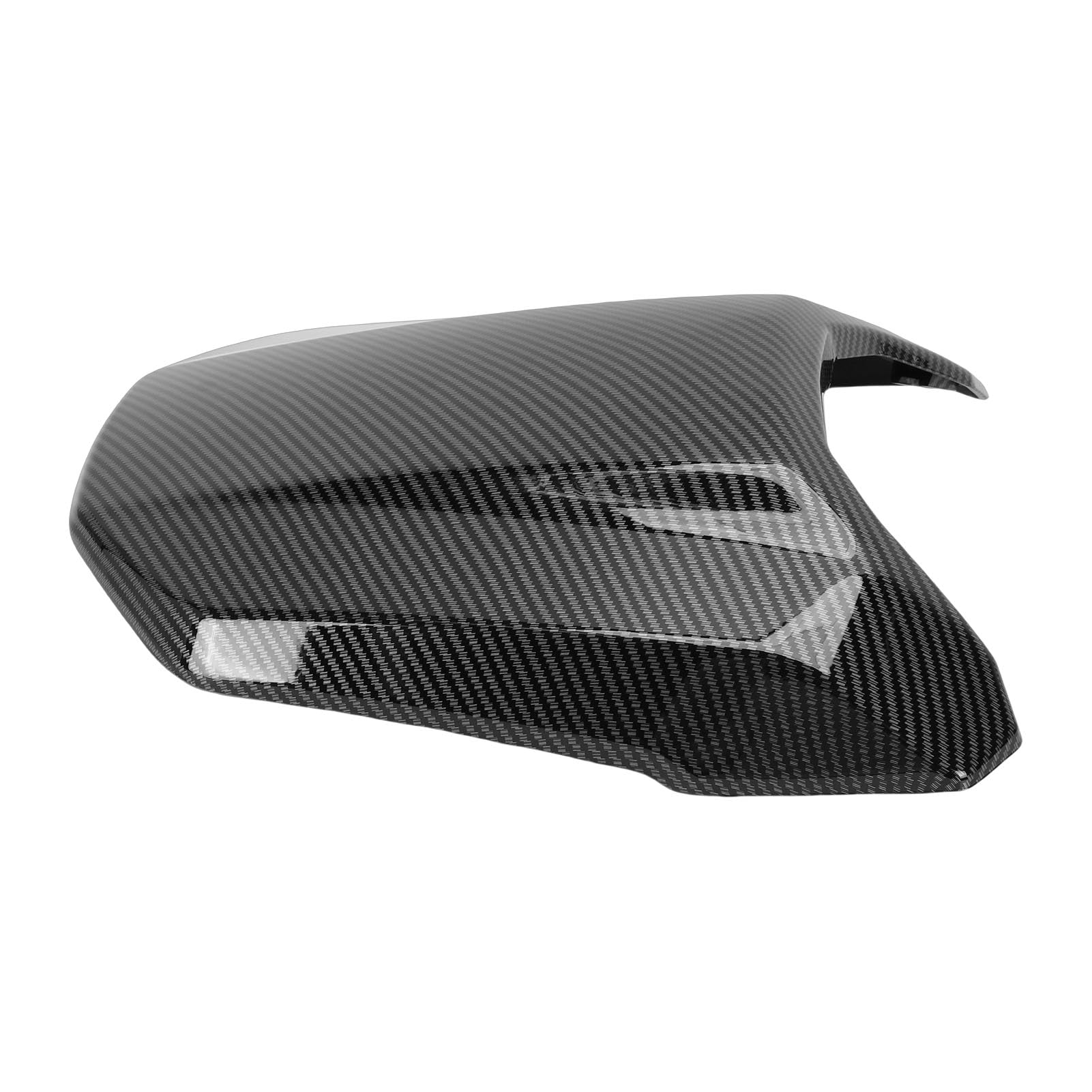 Sxhlseller Osłona Owiewki Siedzenia Pojedynczego do Modeli Ryker 600 900 Rally Sport, Zamiennik z Tworzywa ABS, Błyszcząca czerń, Doskonałe Dopasowanie i Ochrona (styl z włókna węglowego)