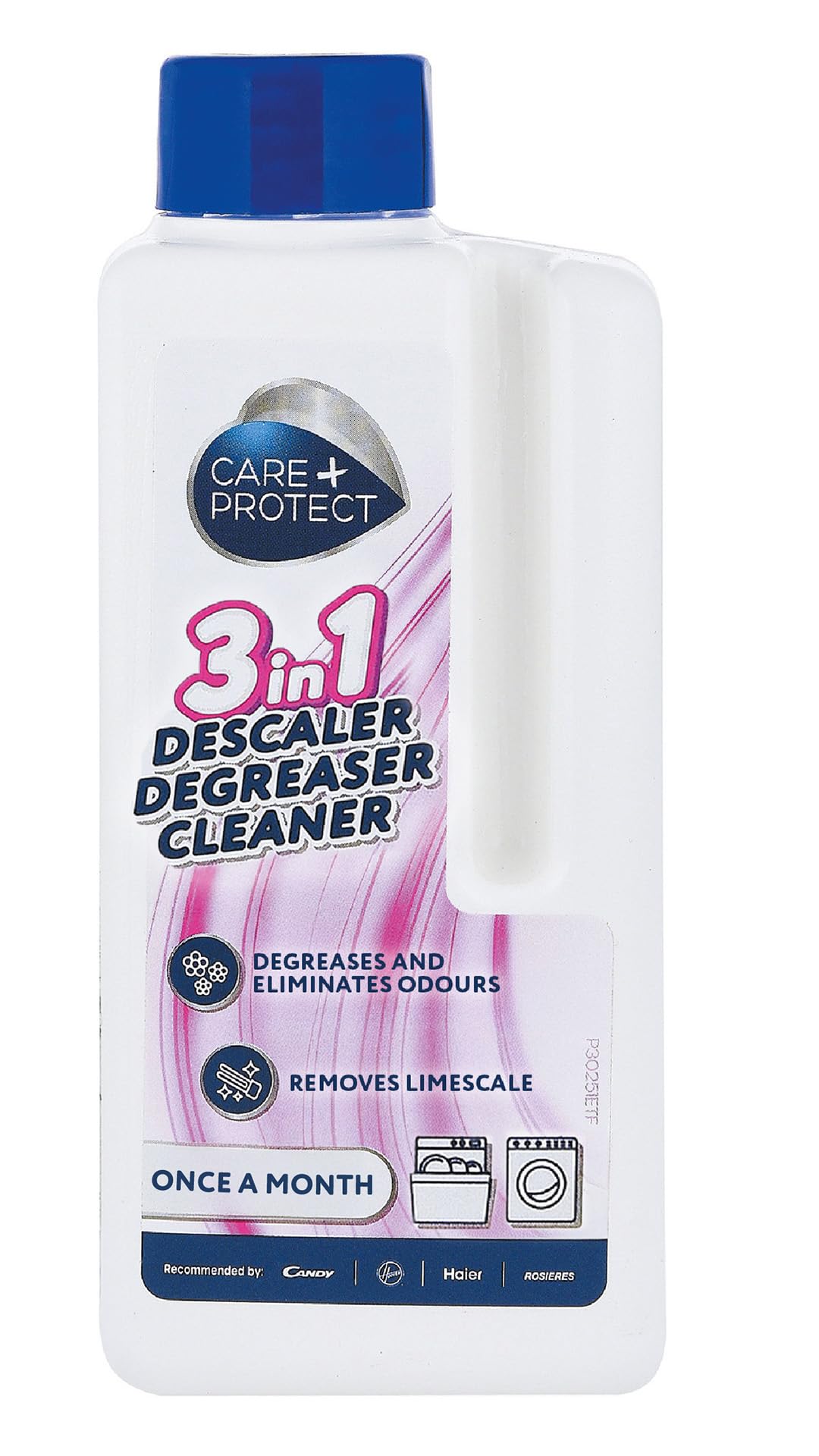 CARE + PROTECTLIQUID 3 IN 1: universal degreaser, descaler, cleaner for dishwasher and washing machine, 250ml