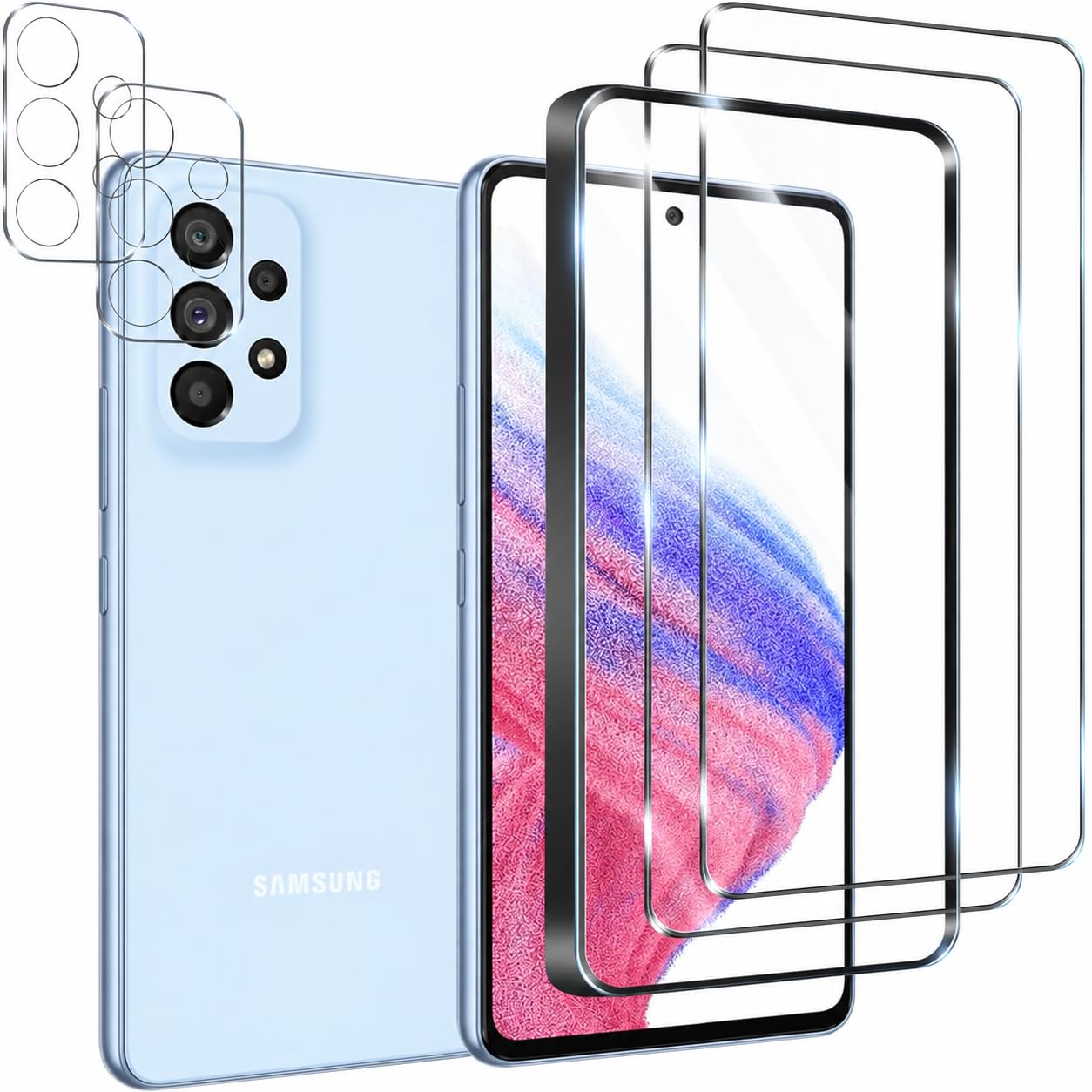 最終値下げ A53 触媒 Amazon | 【2+2】sc53c フィルム 2枚+カメラ保護 2枚 表面硬度9H