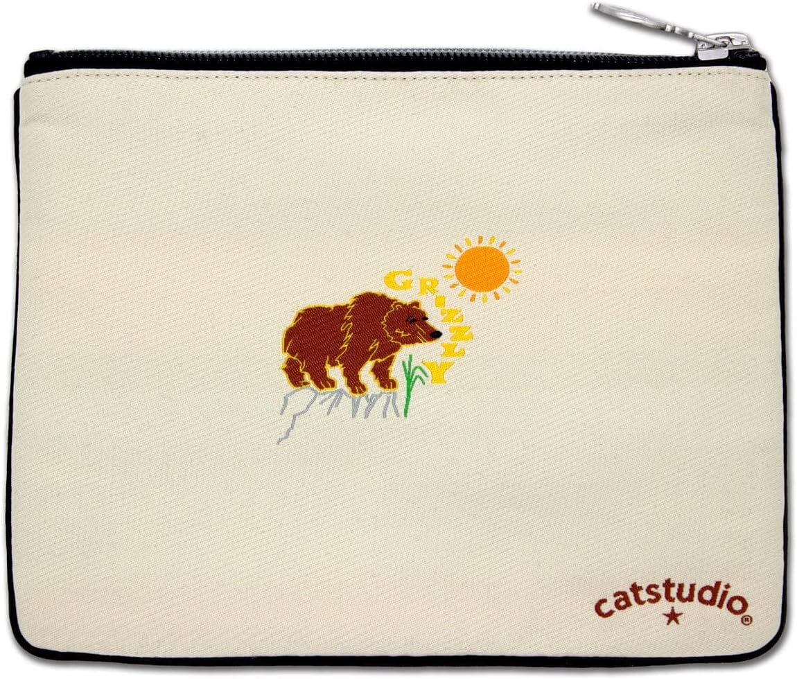 catstudio Glacier Zip Pouch - Natural | 5" x 7"