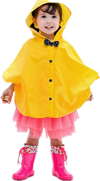 Halloween Kids Coat Jacket Boys girls Outwear yellow Raincoat for Halloween Halloween costume