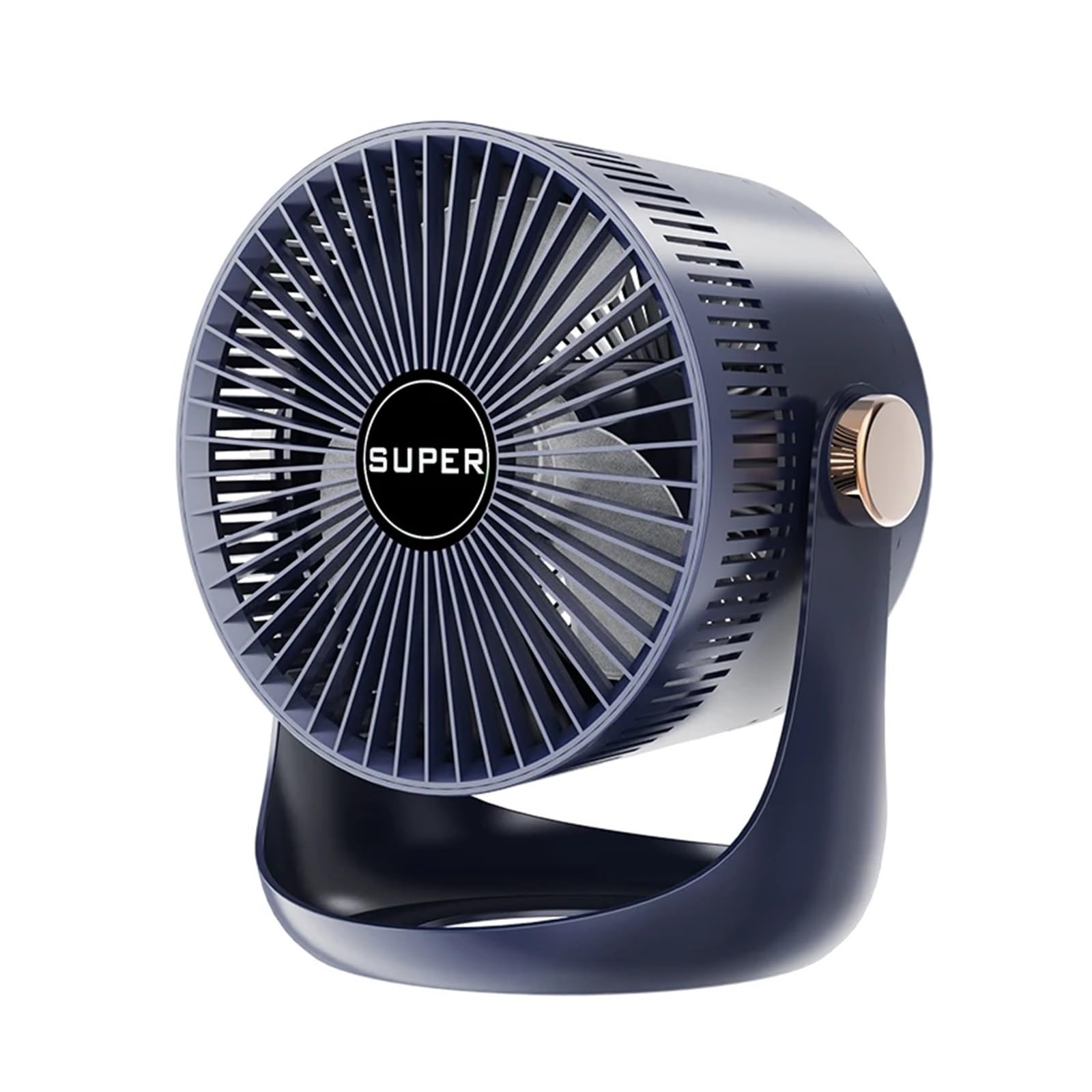 Air Circulation Fan USB Charging Household Table Shaking Desktop(Blue)