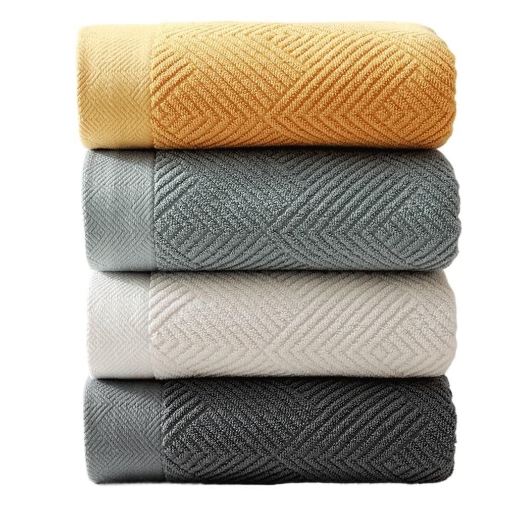 Serviette de bain coton épais pour le ménage et la douche adulte