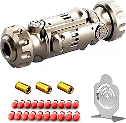 Fidget Toys Adultos, Alívio do estresse Metal Fidget Spinner Fidget Slider Toy, EDC Fidget Toy Executive Desk Toy Brinquedo de alívio do estresse para manter o foco, marrom