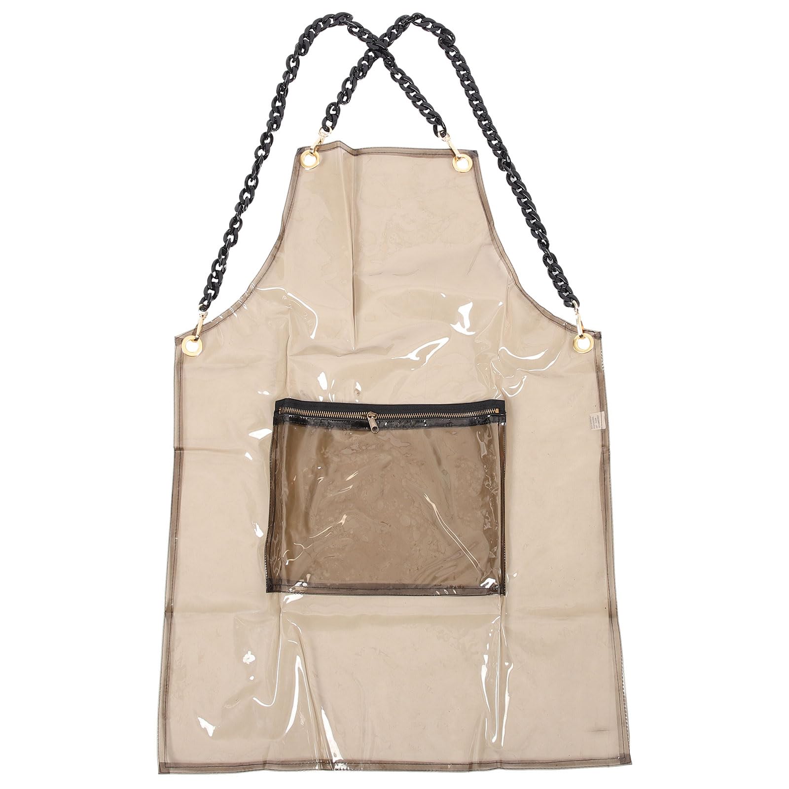 COLLBATH Beige Tpu Schürze zum Kochen für Künstler und Friseure