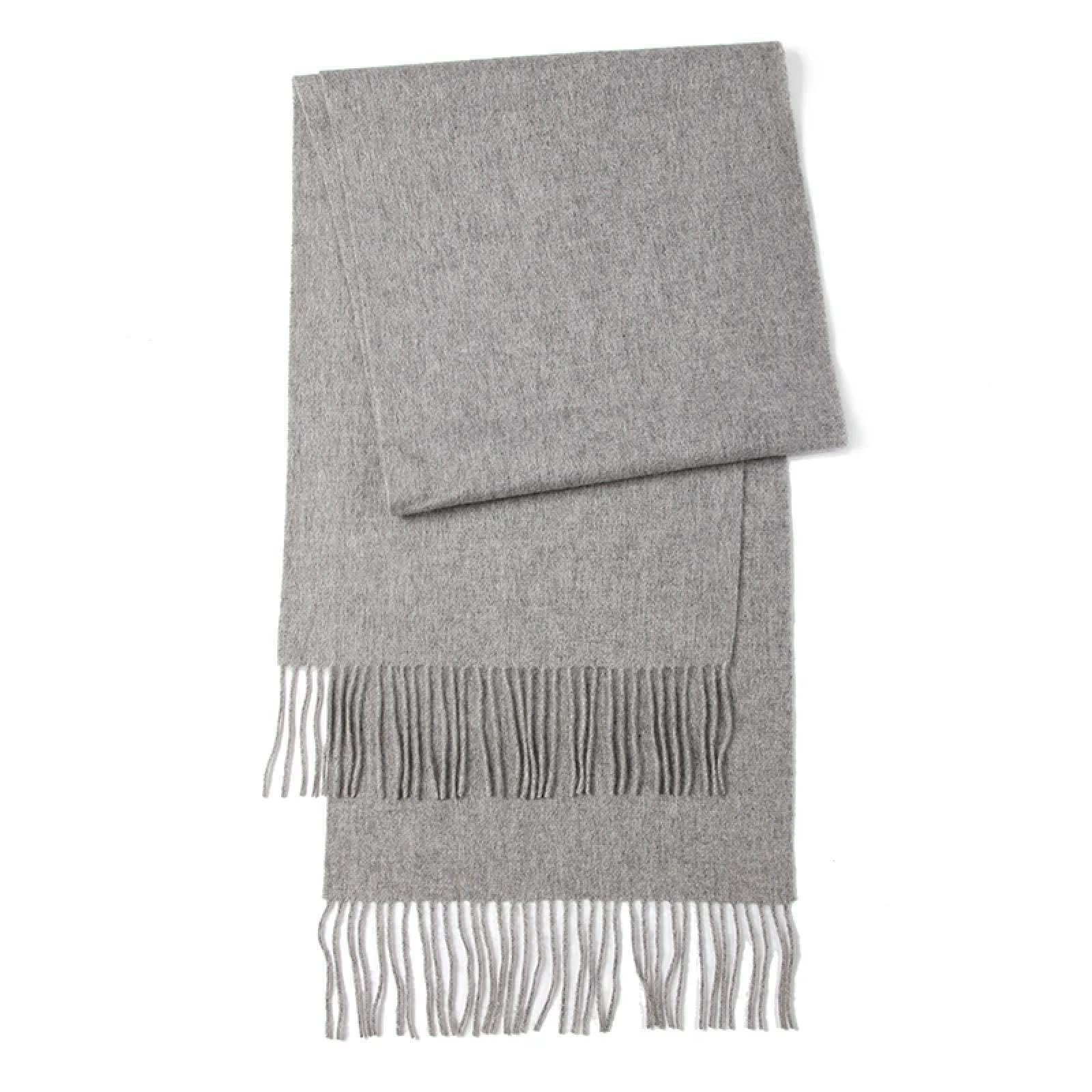 Sciarpa Donna Scialle Uomo Cappello Lana Lavorato A Maglia Scialle Donna Classico Plaid Solido Sciarpa Caldo