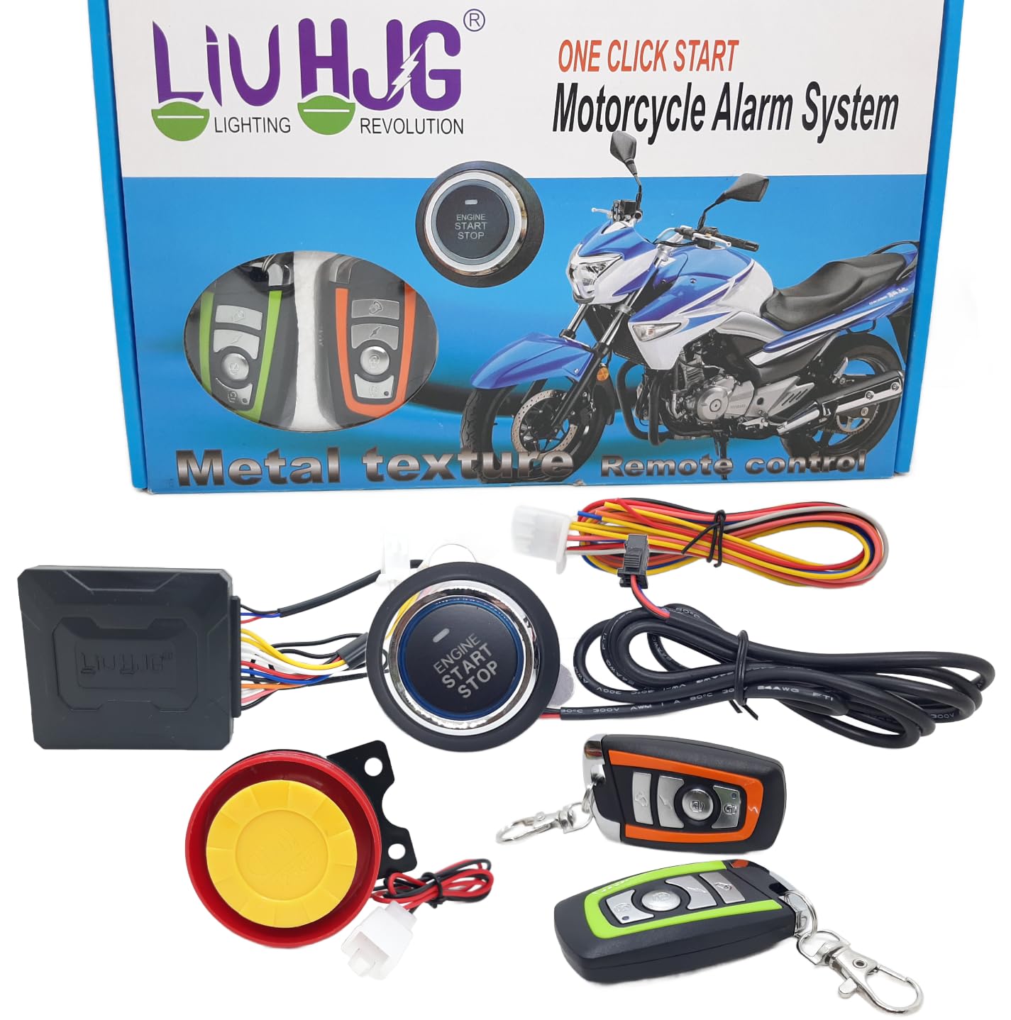 LIU HJG One-Way Bike Alarm Kit (Siren, Flashing Light 125 dB)-image-23