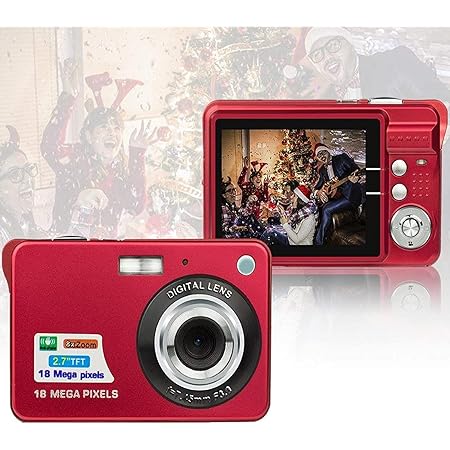 HD Mini Digital Cameras for Kids,Point and Shoot Digital Video Cameras-Birthday Xmas Gifts