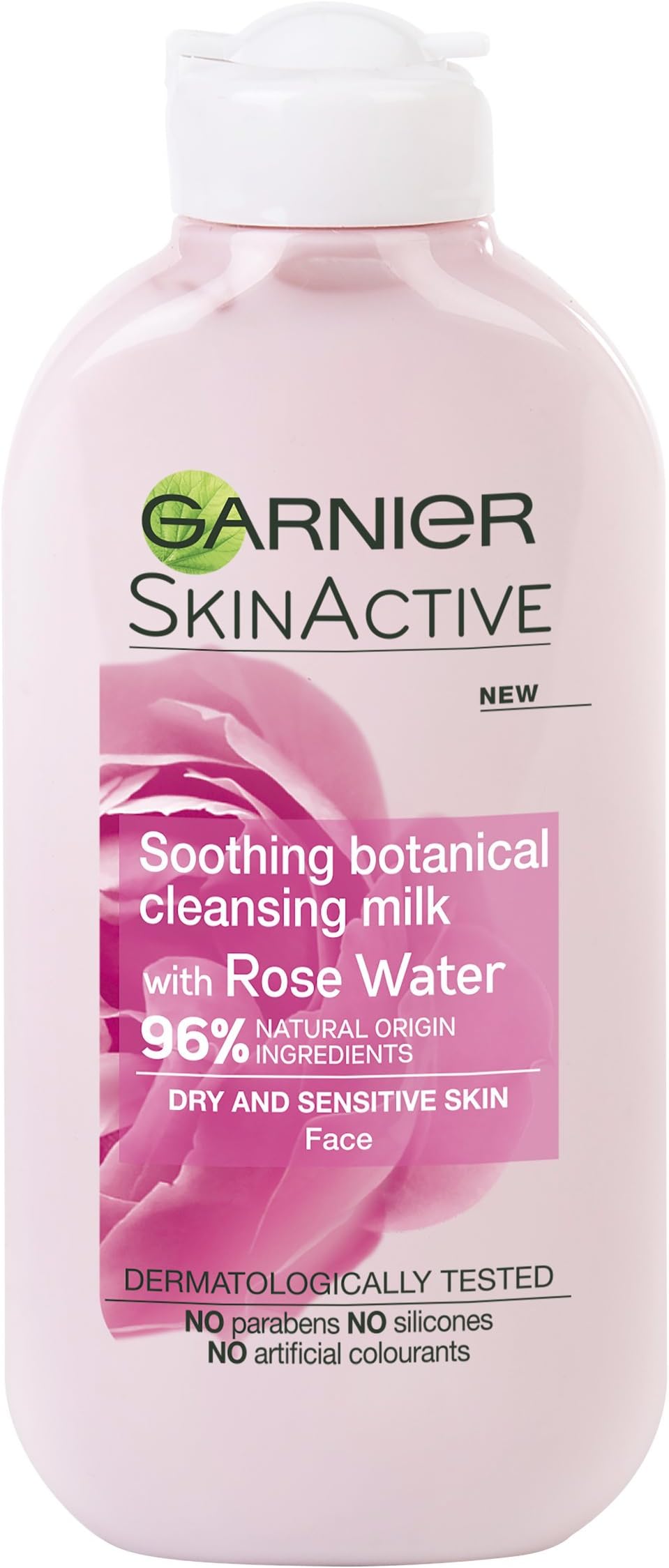 GarnierSkin Active Soothing Botanical Cleansing Milk With Rose Water 200ml