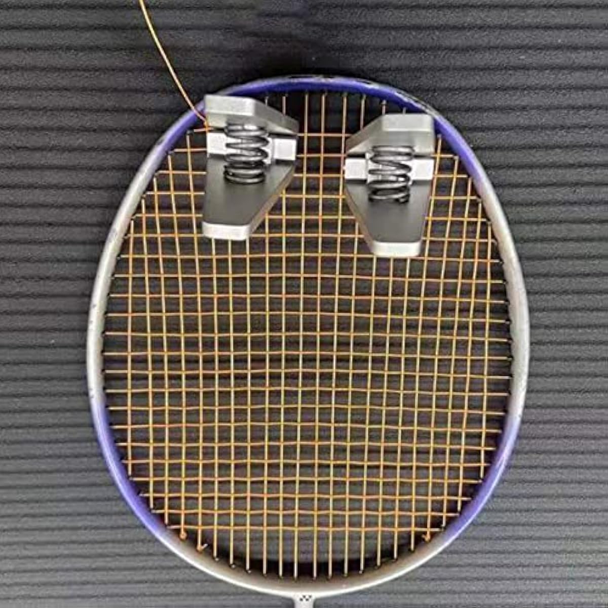 Kit di attrezzi con morsetto per corde da tennis, per racchetta da badminton